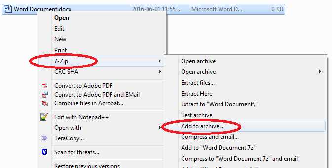 The image illustrate how to compress file(2) The image illustrate how to compress file(s)
