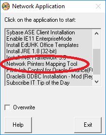 Network Printers Mapping Tool Network Printers Mapping Tool