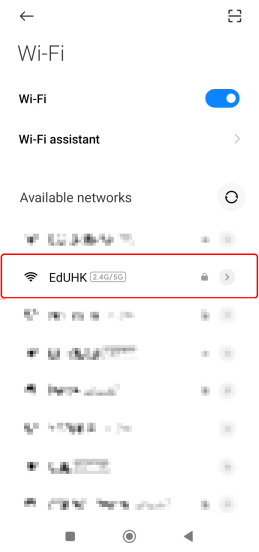 Illustration of Wi-Fi available