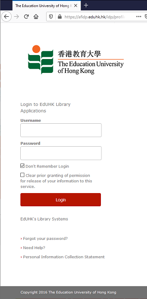 Single Sign-On Login Page (AFIDP) Single Sign-On Login Page (AFIDP)