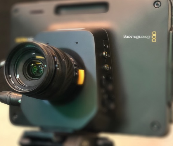 Photo of the Blackmagic camera
