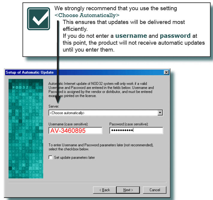 Registration Procedures for ESET Endpoint Antivirus Software