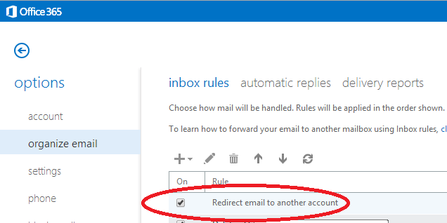 The image illustrate how to check a new rule