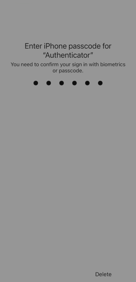 Authenticator app icon Authenticator app icon