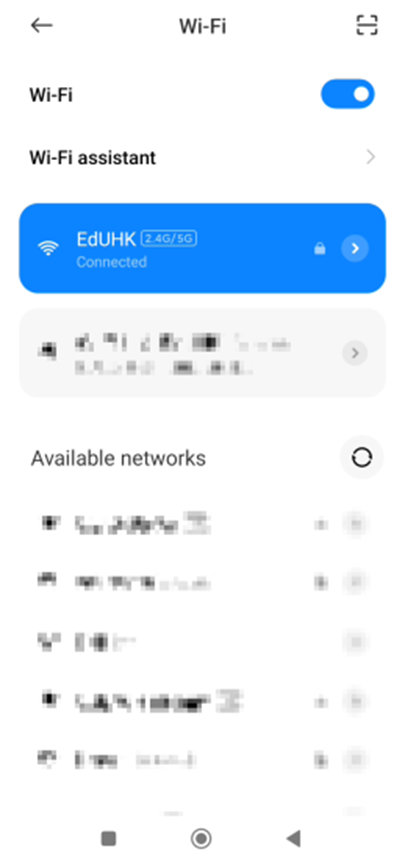 Illustration of Wi-Fi available