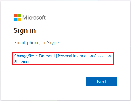 Enter your user name and old password. Then enter your new password twice and click the change password button
