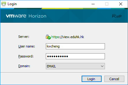 Enter server name Enter server name