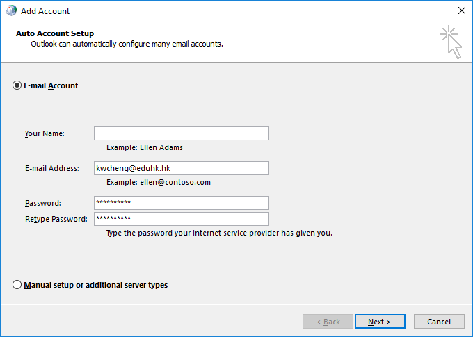 Fill in your email address and your password Fill in your email address and your password