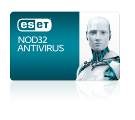 ESET NOD32 AntiVirus Software Logo ESET NOD32 antiVirus Software Logo