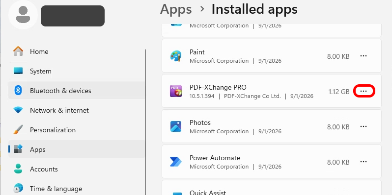The image illustrate how to uninstall the PDF-XChange Pro The image illustrate how to uninstall the PDF-XChange Pro Editor