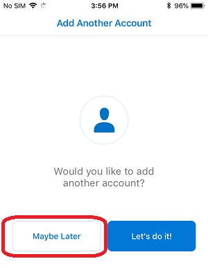 Add email account Add email account